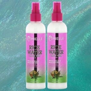 🆕️Mielle Rice Water & Aloe Vera Braid & Scalp Moisturizer — 2 Pack